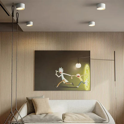 Lámparas LED de techo para sala de estar, dormitorio, pasillo, estilo moderno, estilo nórdico, minimalista, para decoración de interiores.