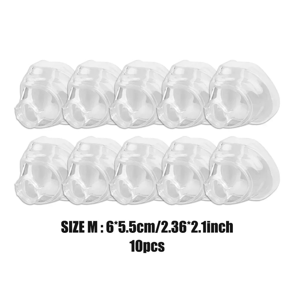 1/5/10/20 piezas Airfit N20 almohadilla de repuesto de silicona para mascarilla nasal CPAP N20. Las almohadillas de silicona para mascarilla N20 solo cubren el sello nasal suave.