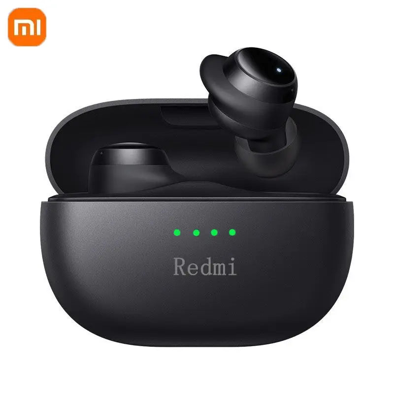 Auriculares intrauditivos Xiaomi Redmi Bluetooth 5.2 con miniestuche de carga, deportivos e impermeables.