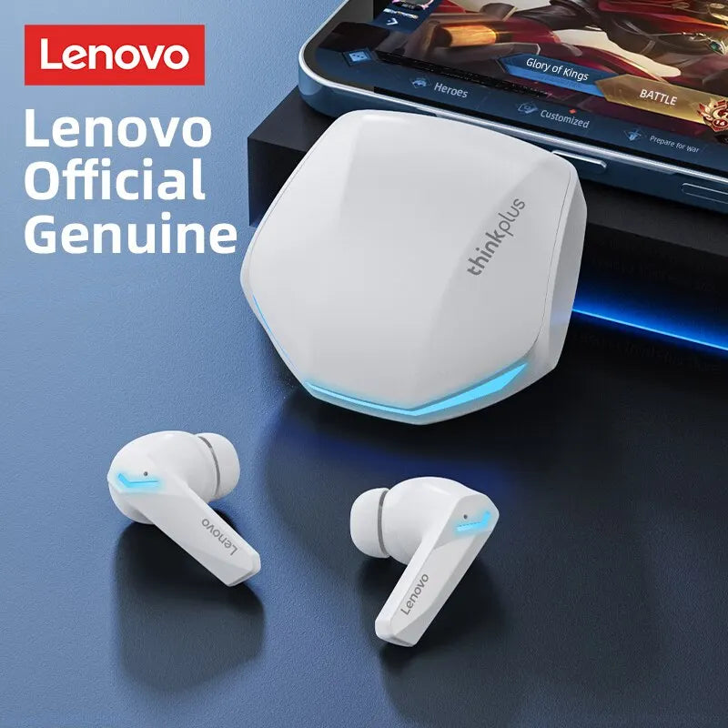 Auriculares deportivos Lenovo GM2 Pro con Bluetooth 5.3, inalámbricos, intraaurales, para juegos, de baja latencia y modo dual, para música. Nuevos.