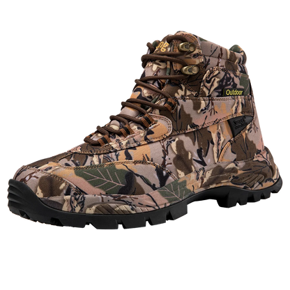 Botas tácticas de senderismo para hombre, botas para desierto con absorción de impactos y antideslizantes, calzado para senderismo, montañismo y camping al aire libre