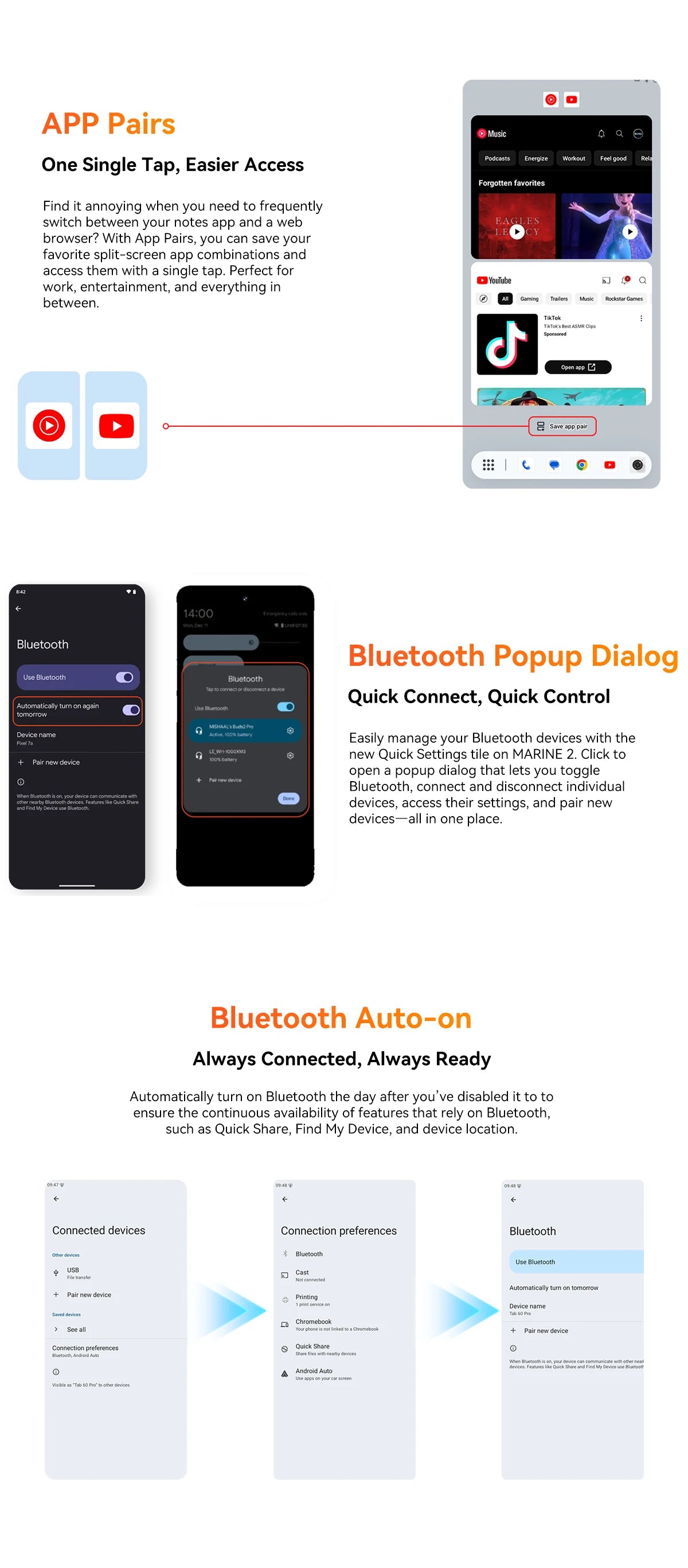 Teléfono resistente Blackview OSCAL Marine 2, 8 GB de RAM, 256 GB de almacenamiento, smartphone con IA, batería de 11000 mAh, pantalla HD+ de 6,56", procesador Unisoc T61, Android 15 y NFC.
