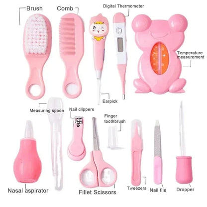 Kit de cuidado para bebés Kit de higiene para bebés Suministros Accesorios para bebés Cuidado del recién nacido Juego completo de herramientas profesionales para el cuidado de la madre y el bebé