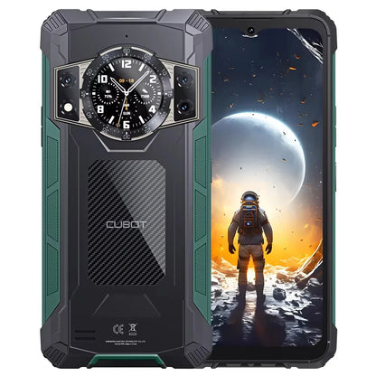 Cubot KingKong ACE 2, smartphone ultradelgado y resistente, Android 14, 16 GB de RAM (6 GB + 10 GB), + 128 GB de ROM, pantalla de 6,56" a 90 Hz, NFC.