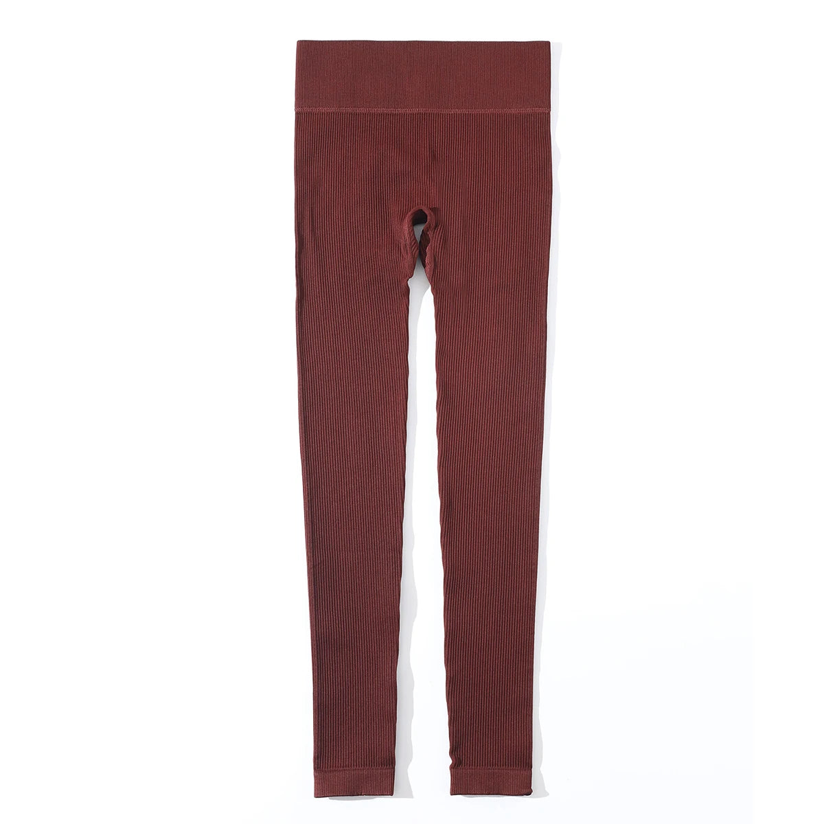 SOISOU - Mallas de yoga sin costuras para mujer, de tejido acanalado, transpirables, de cintura alta, para gimnasio, deporte y fitness, de alta calidad, en 7 colores