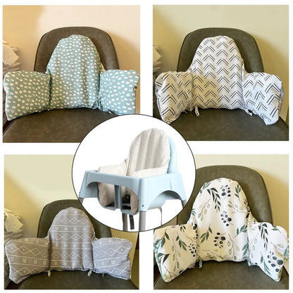 Sillas de crecimiento para bebés, reposapiés, funda de asiento para comida de niños, trona de alimentación, reposapiés, cojín de colocación para comedor, accesorios