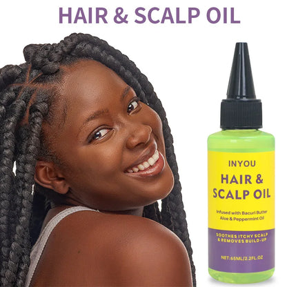 Aceite capilar antipicazón para trenzas de crochet, cuidado del cuero cabelludo saludable, aceite capilar antipicazón para rastas, rastas postizas y pelucas.