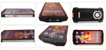 【Estreno mundial】Blackview BV8200 Teléfono resistente con pantalla de 6.5" 2.4K a 120Hz, procesador Helio G100, NFC, 12GB de RAM, 256GB de almacenamiento, Android 14 y cargador de 45W.