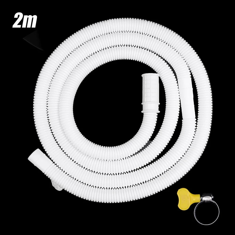 Mangueras de drenaje para lavadora de 0,5/1/2/3 m, tubo de plástico flexible, extensión de grifo, mangueras de plomería, mangueras de drenaje para aire acondicionado