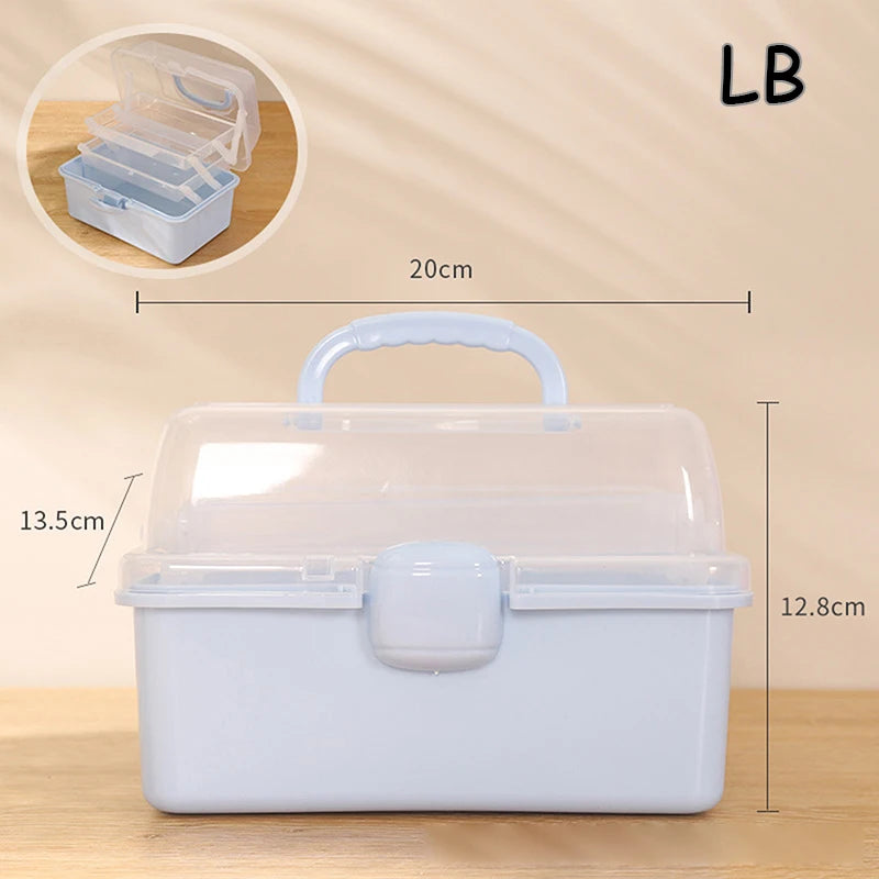 Caja de almacenamiento para accesorios para el cabello de niños, cuerda para la cabeza, horquilla, tarjeta, bolígrafo, artículos diversos, caja de papelería, lindo joyero para niña