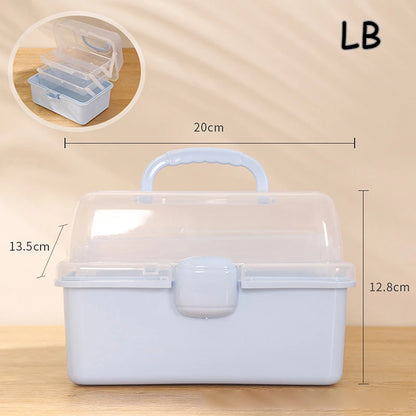 Caja de almacenamiento para accesorios para el cabello de niños, cuerda para la cabeza, horquilla, tarjeta, bolígrafo, artículos diversos, caja de papelería, lindo joyero para niña