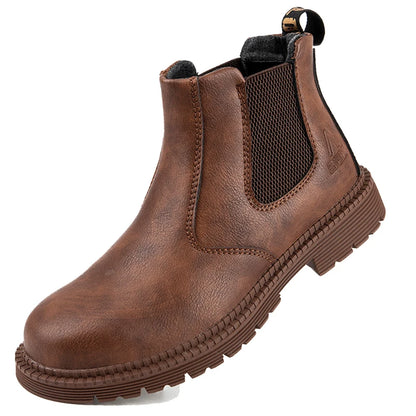 Botas de trabajo, zapatos de seguridad indestructibles, zapatos con punta de acero para hombre, zapatillas antipinchazos, zapatos de trabajo antideslizantes para mujer, botas tácticas para hombre