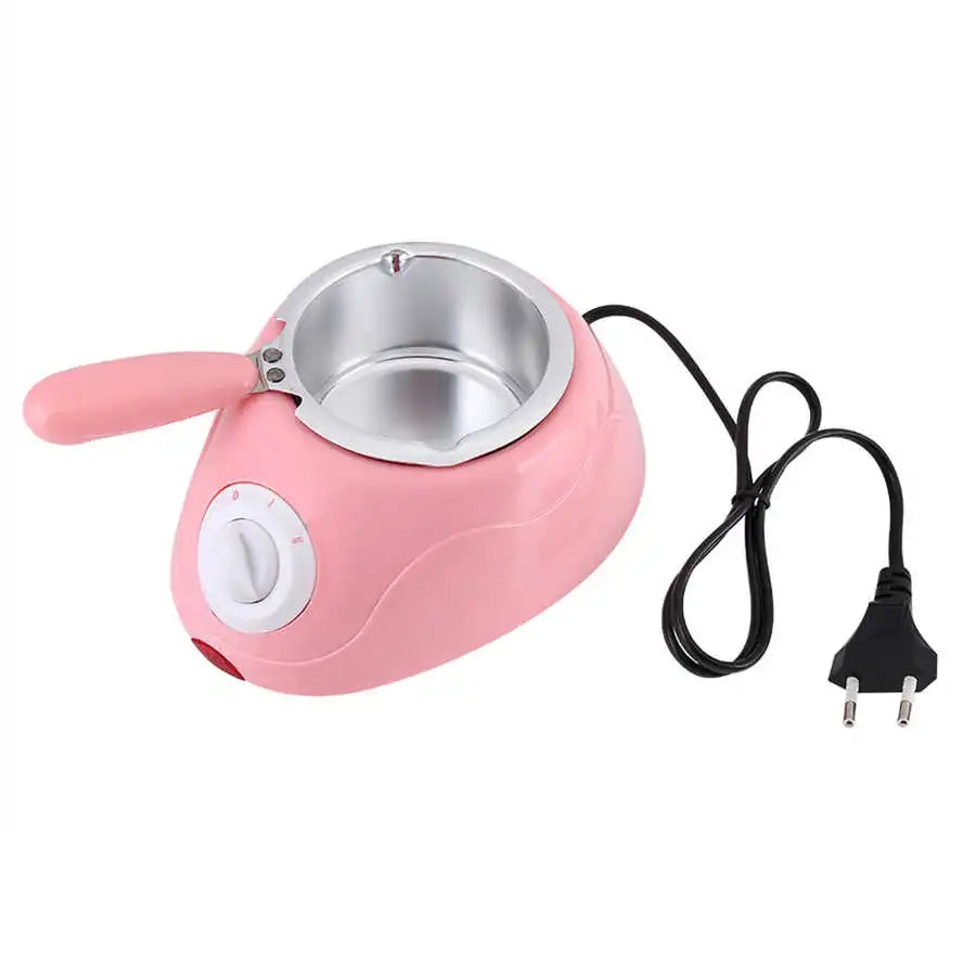 Olla eléctrica para fundir chocolate y dulces, para hacer tú mismo, fuente de chocolate, fondue, máquina para fundir chocolate, herramienta de cocina, enchufe UE 220 V