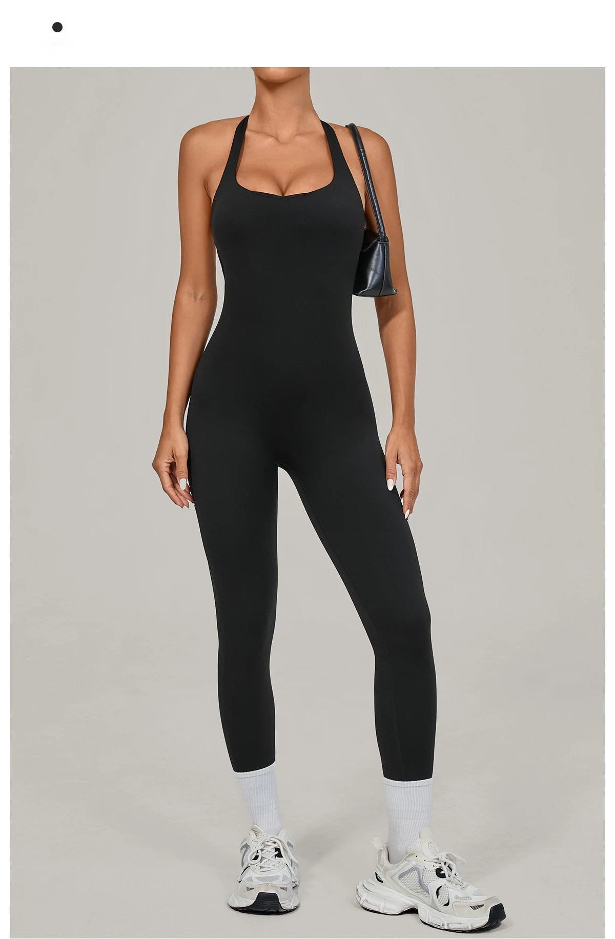 Nuevo Body de Yoga Sexy para Mujer, Mono Deportivo de una Pieza, Sin Mangas, Espalda Abierta, Conjunto de Yoga de Secado Rápido, Ropa Deportiva para Entrenamiento y Yoga.