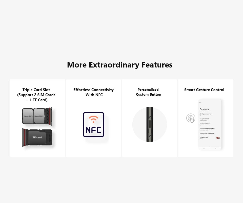 DOOGEE Blade 10 Pro (2024), teléfono móvil resistente con Android 14, 16 GB de almacenamiento + 256 GB (2 TB), pantalla HD+ de 6,56 pulgadas, batería de 5150 mAh.
