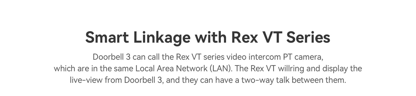 IMOU 4k Video Doorbell 3 with Chime fisheye lens Human Package Detection Rechargeable Battery Two-way Talk Waterproof 360° View