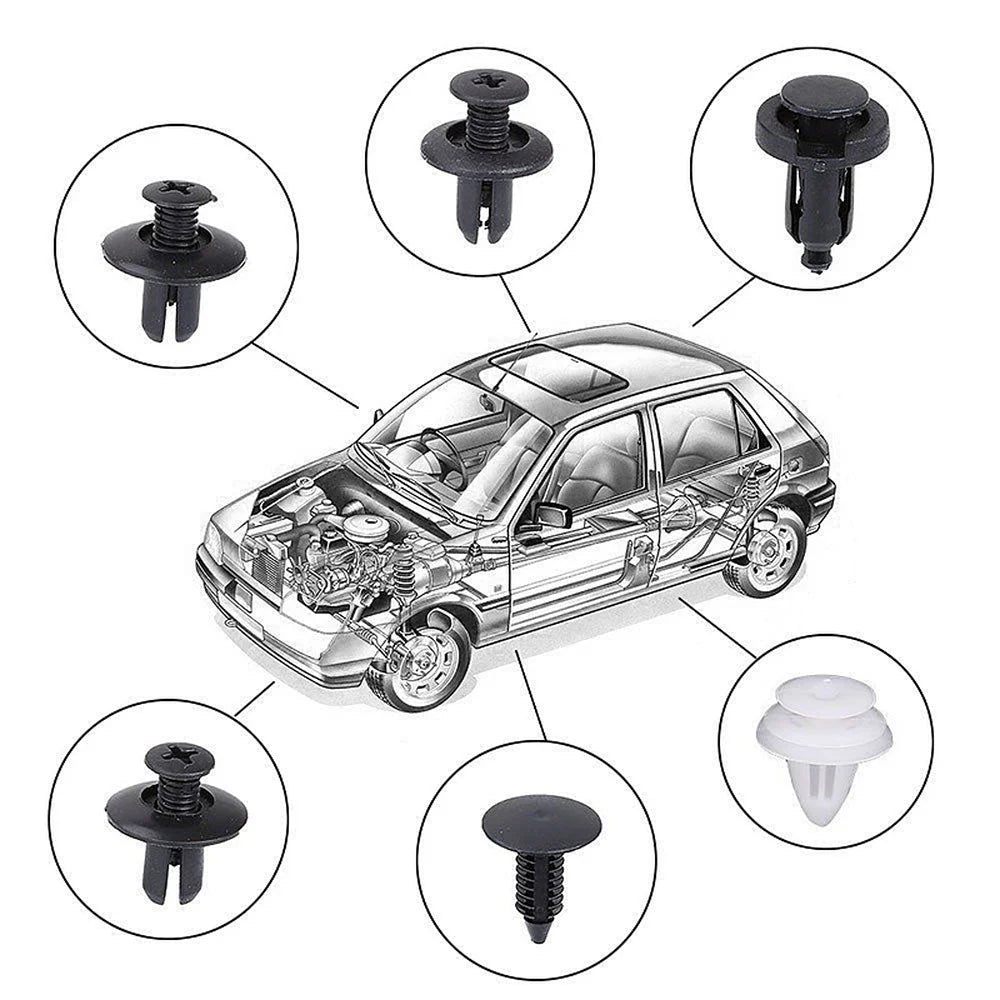 60 piezas de clip de sujeción para coche, tornillos mixtos para Subaru Forester Outback Legacy Impreza XV BRZ Tribeca Trez