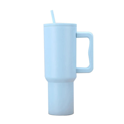 Nueva taza Ice Boss de 40 oz Generación III de acero inoxidable 304 con aislamiento para bebidas frías, con pajita, para automóvil, portátil, para el hogar