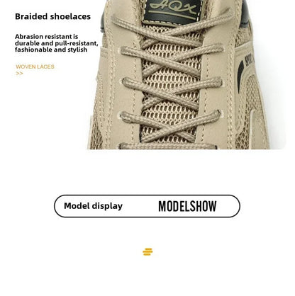 Zapatos de trabajo de seguridad transpirables para hombre – Zapatillas de verano a prueba de pinchazos con puntera de composite y protección aislante