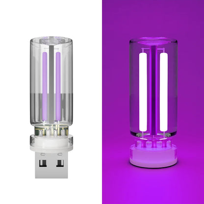 Luz de ambiente para coche, luz nocturna USB, atenuación táctil, lámpara LED de filamento incandescente, bombilla, iluminación de emergencia, lámpara ambiental Plug &amp; Play.