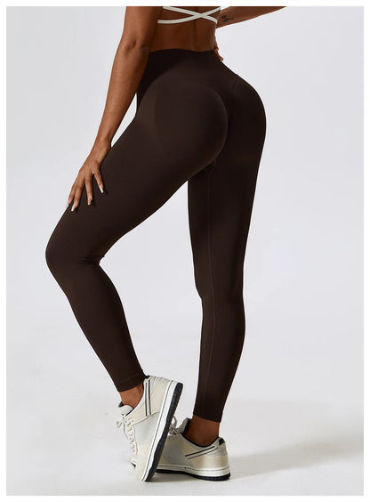 Leggings de yoga de alta calidad Hearuisavy para mujer, ideales para fitness al aire libre y gimnasio. Leggings transpirables para entrenamiento, con efecto push-up.