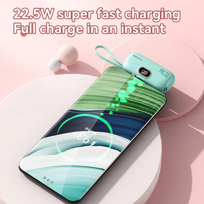 Xiaomi - Mini banco de energía de 500.000 mAh, 22,5 W, alta capacidad, carga ultrarrápida, para iPhone, Huawei y Samsung