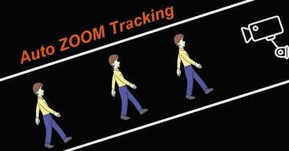 Cámara IP 4K 8MP WIFI con zoom 15x, seguimiento, PoE, protocolo RTMP Hikvision, tarjeta SD/TF de 512 GB, infrarrojos de 30 m, visión nocturna a color de 20 m