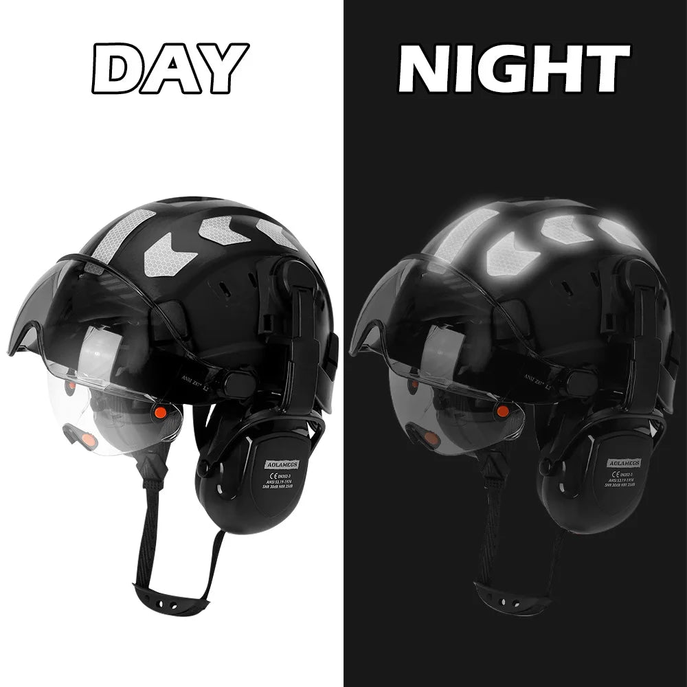 Pegatinas reflectantes para casco de seguridad, para trabajo nocturno, conducción segura, advertencia, calcomanía reflectante para casco de motocicleta y coche, 10 a 50 unidades