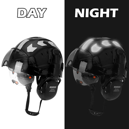 Pegatinas reflectantes para casco de seguridad, para trabajo nocturno, conducción segura, advertencia, calcomanía reflectante para casco de motocicleta y coche, 10 a 50 unidades