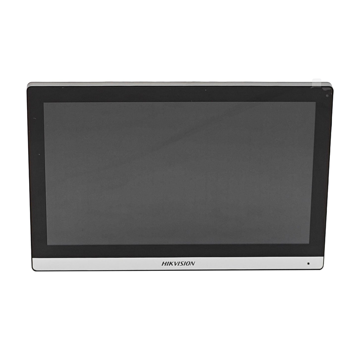 Videoportero Hikvision DS-KH6350-WTE1 multilingüe con estación interior IP, pantalla táctil de 7 pulgadas, PoE, Wi-Fi y monitor inalámbrico.