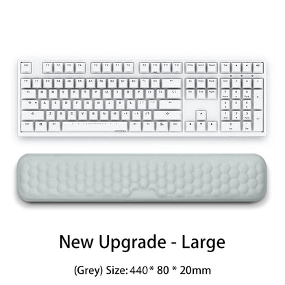 Reposamuñecas ergonómico para teclado y ratón, para oficina, para proteger y relajar la muñeca, con espuma viscoelástica, para ordenador y portátil