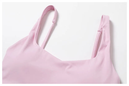Conjunto de chándal de yoga para mujer, 2 piezas, ropa deportiva para entrenamiento, ropa deportiva, leggings de gimnasio, sujetador de fitness, top corto, trajes deportivos de manga larga