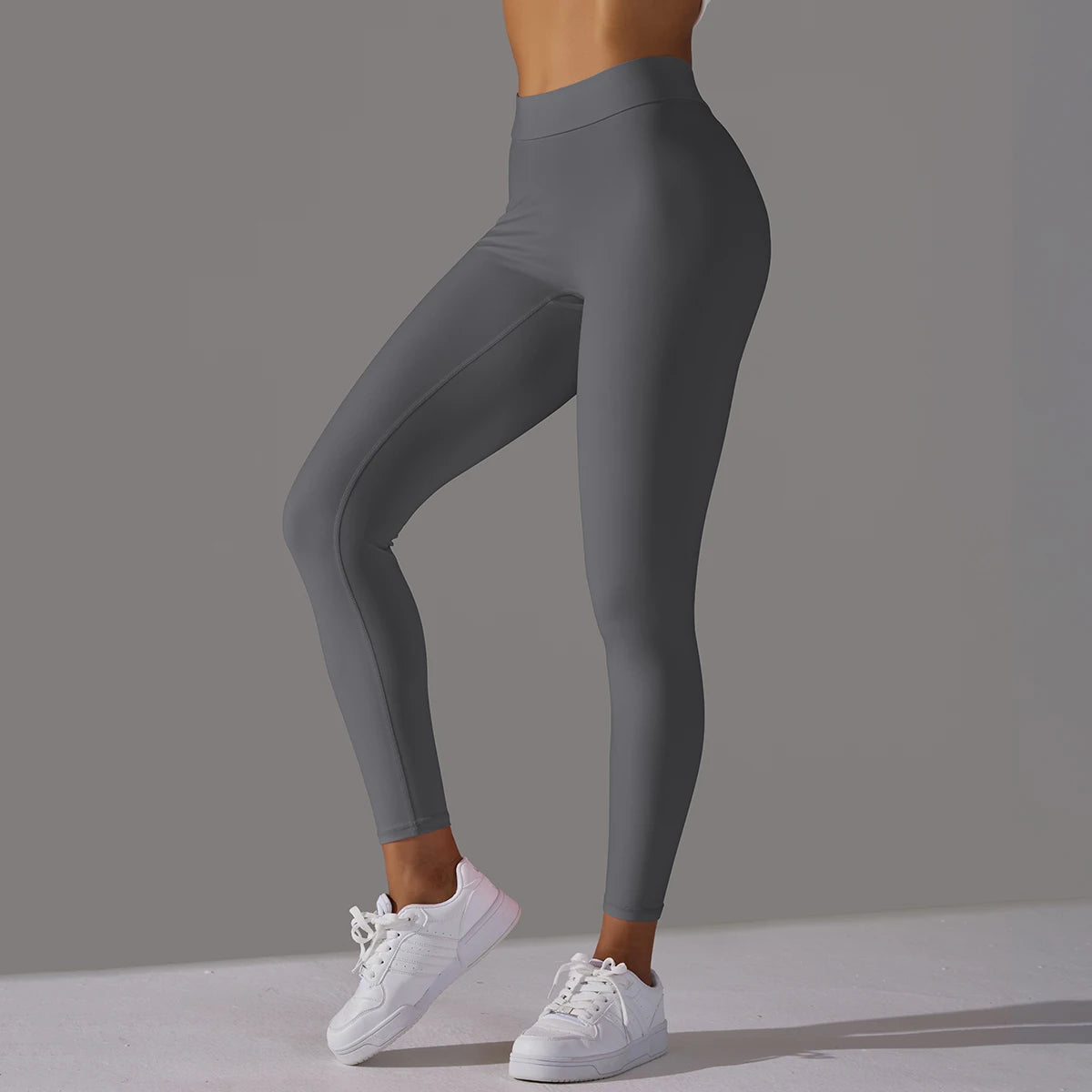 Women Seamless Solid Leggings Knitted High Waist Sports Leggings Fashion Hip Lifting Running Yoga Sport Gym Tights Pantalones