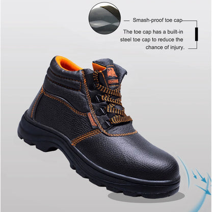 Calzado de trabajo, zapatos de protección, botas de seguridad impermeables para hombre, para construcción, antiperforación y antigolpes.