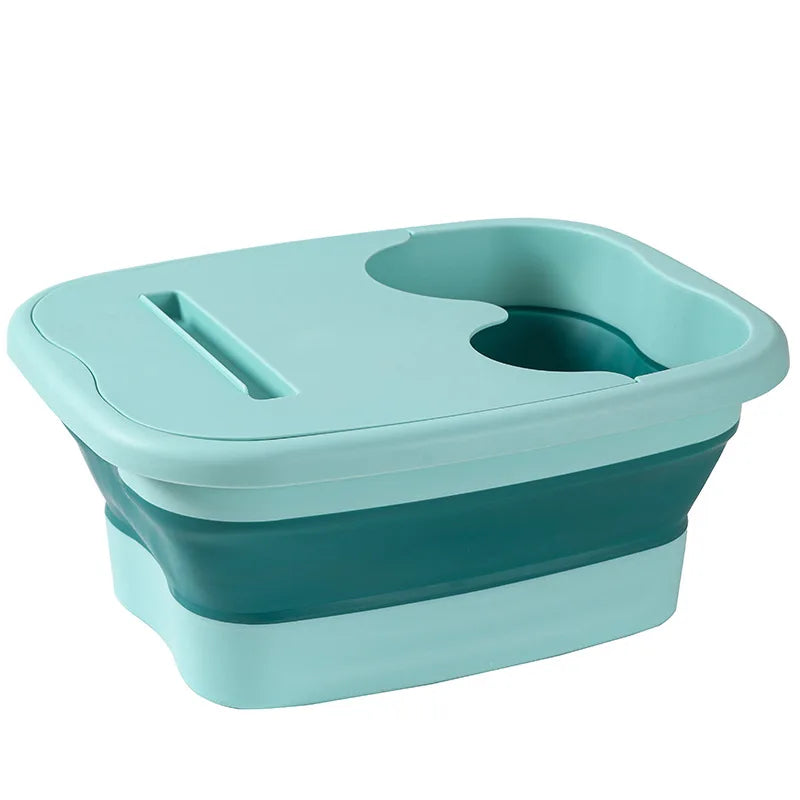 Cubo de masaje para pediluvio, cubo de spa para pediluvio, cubo de remojo doméstico, lavabo plegable, bañera de sauna, bañera plegable para pedicura