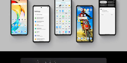 Smartphone resistente IIIF150 Raptor 5G con Android 14, pantalla AMOLED de 6,78" y 120 Hz, 16 GB de RAM + 512 GB de almacenamiento, cámara de 50 MP, batería de 10000 mAh y 65 W.