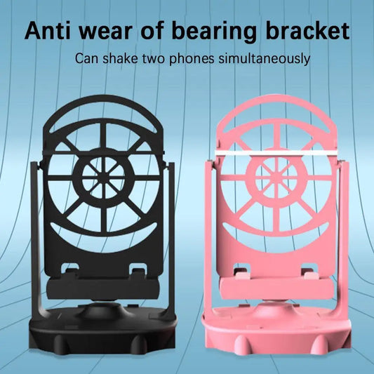 Soporte para teléfono móvil con forma de columpio, dispositivo automático para caminar, podómetro, contador de pasos, accesorio para agitar, silencioso, para todos los teléfonos.