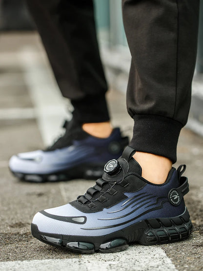 Work Safety Shoes Men Women Steel Toe Sneakers Air Cushion Indestructible Security Protection Safety Boots Size 47 48 Footwear