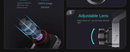 Grabadora de salpicadero Hikvision con cámara dual delantera y trasera, visión nocturna Starlight y pantalla de 3 pulgadas.