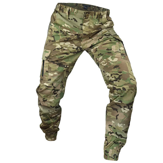 Pantalones de chándal tácticos Mege con camuflaje para exteriores, pantalones cargo antidesgarro, ropa de trabajo, pantalones de senderismo, ropa de calle para hombre