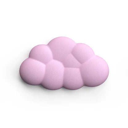 Alfombrilla de ratón con reposamuñecas para teclado, nube, antideslizante, espuma viscoelástica, para escritorio, oficina, gamer, ratón, reposamuñecas
