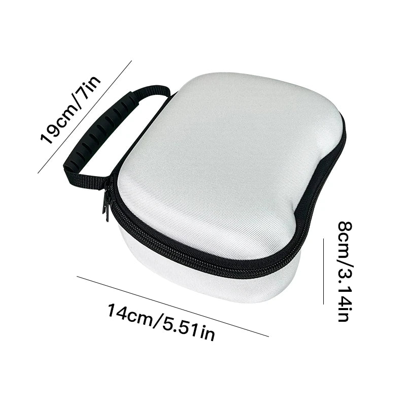 Bolsas de almacenamiento portátiles con asa para mando de PS5, PS4, PS3/Xbox Series, funda protectora de EVA para accesorios de Series X/S/Switch Pro
