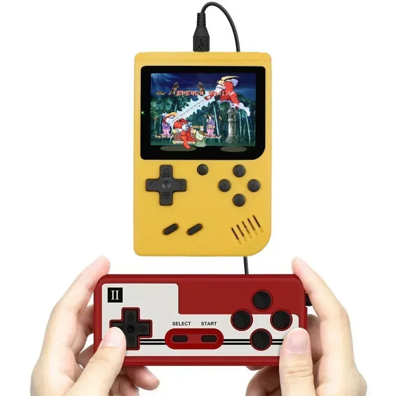 NUEVA mini consola de videojuegos retro portátil de 8 bits, reproductor de juegos portátil con 400 juegos integrados, salida AV, consola de juegos Game Boy