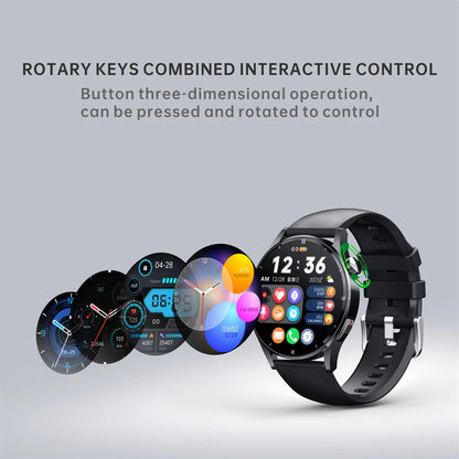 FOXBOX Watch GT3 Pro Reloj inteligente con pantalla AMOLED para hombre, esfera personalizada, respuesta a llamadas, deportivo, fitness, resistente al agua, LIGE