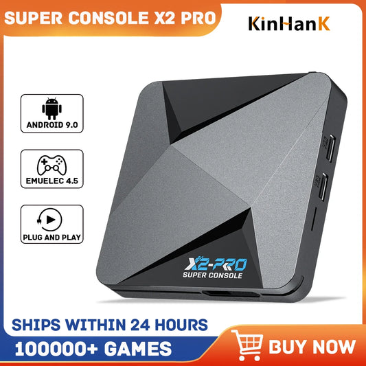 Consola de videojuegos retro Super Console X2 Pro con más de 100 000 juegos para MAME/ARCADE/Sega Saturn/DC en 4K HD