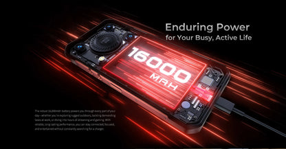 【NUEVO】OUKITEL WP56 Teléfono resistente, batería de 16000 mAh, carga de 45 W, 36 GB + 512 GB, pantalla FHD de 6.8" a 120 Hz, procesador MTK7050, cámara de 32 MP + 108 MP, Android 15