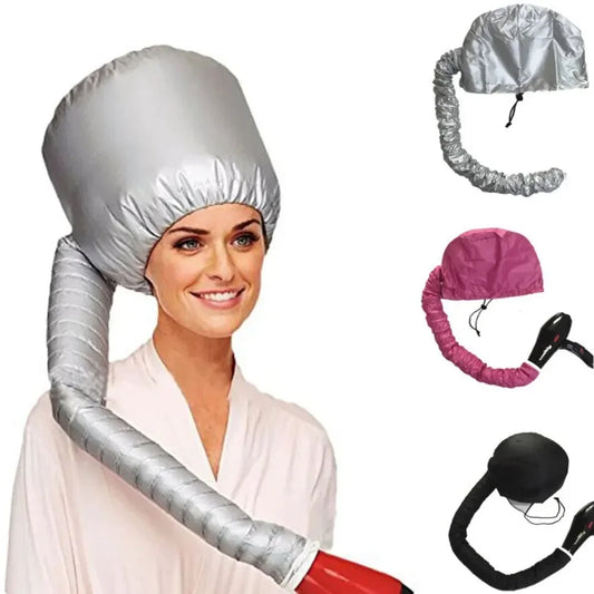 Secador de pelo portátil, gorro de secado rápido, gorro calefactor, herramientas de peluquería, accesorios de peinado, cuidado del cabello rizado