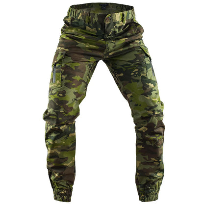 Pantalones de chándal tácticos Mege con camuflaje para exteriores, pantalones cargo antidesgarro, ropa de trabajo, pantalones de senderismo, ropa de calle para hombre