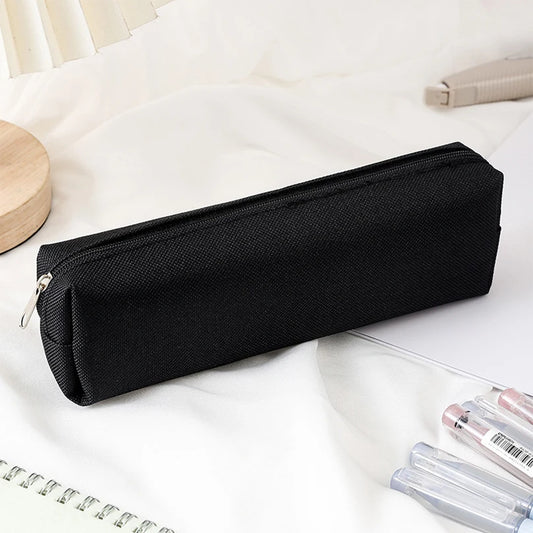 Estuche escolar sencillo para lápices, estuche escolar, papelería escolar de colores sólidos, estuche para lápices Kalemlik Trousse