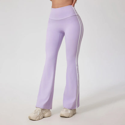 Mallas deportivas FUBEIKE para mujer, pantalones de compresión sexys, cintura alta, sin costuras, tacto nude, ideales para yoga y gimnasio.